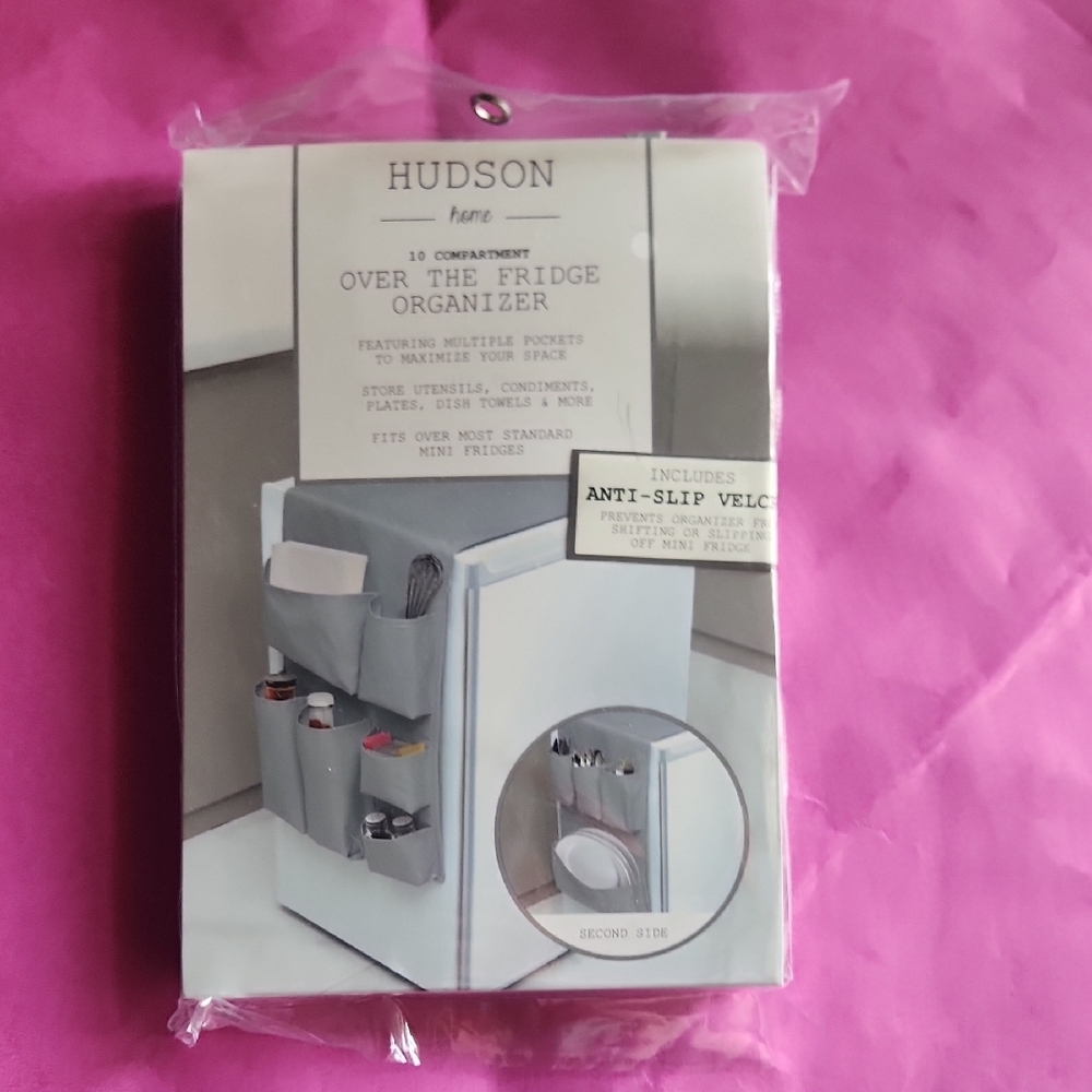 Hudson Jeans Gray Over the Fridge Organizer